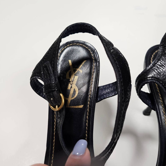 Yves Saint Laurent Lock 100 Sandal Bora Ladies size 39 - Picture 12 of 16